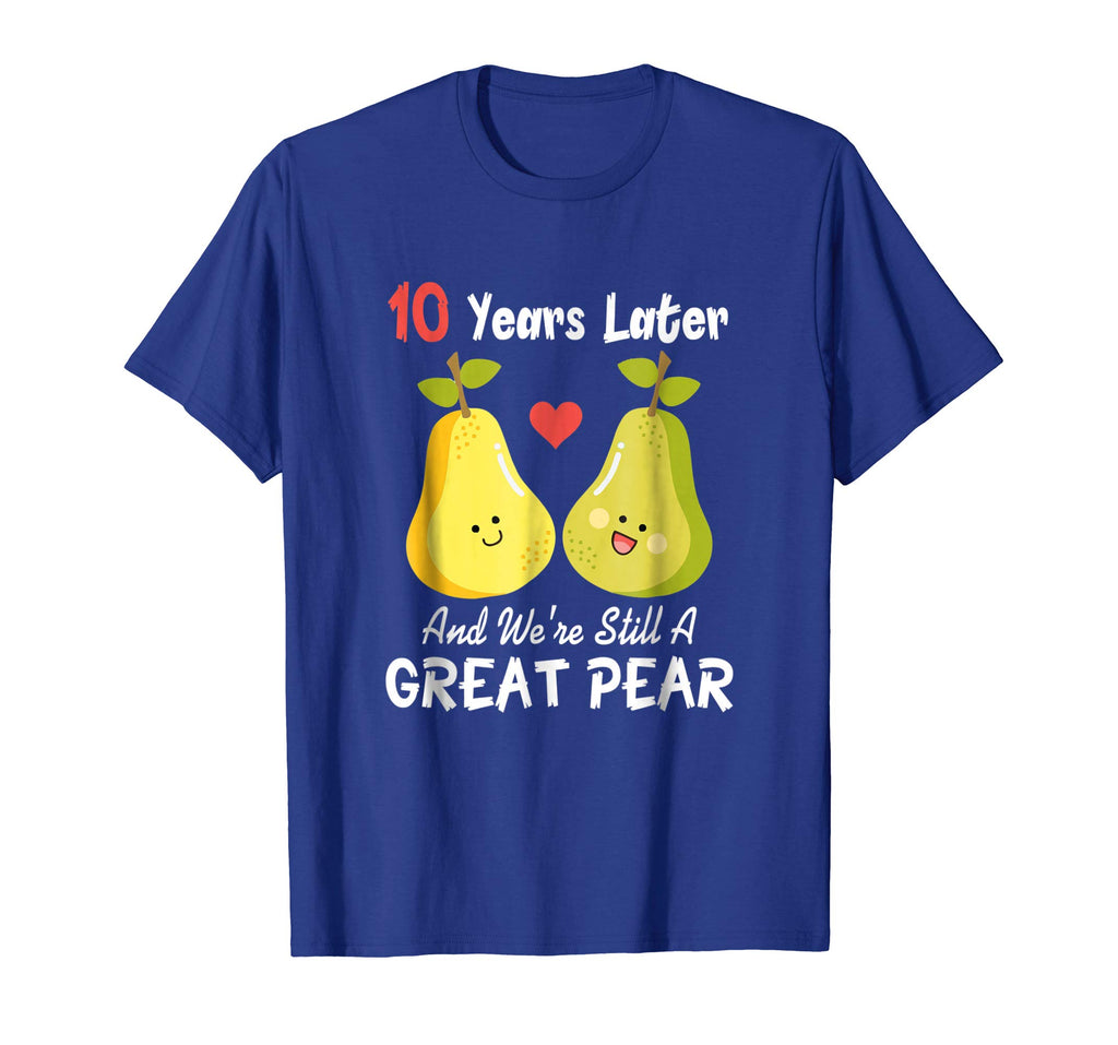 10th Wedding Anniversary Shirt Funny Couples T-Shirt Gifts