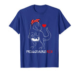 Pregosaurus T Shirt Funny Dinosaur Pregnancy Halloween Shirt