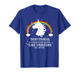 Bartenders are Magical Like Unicorns Funny Tshirt Gift