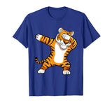 BDAZ Dabbing Tiger Football Team Mascot Funny Dab T-shirt