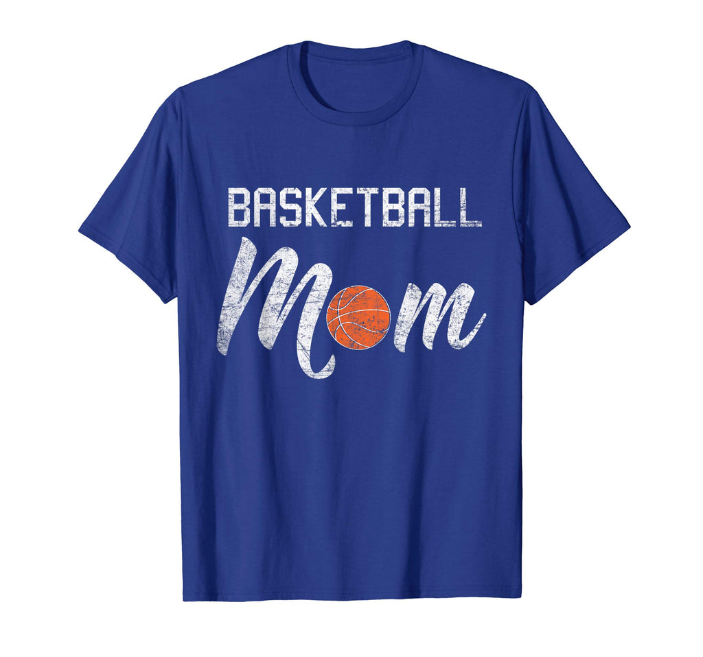 Basketball Mom T-Shirt Funny Raising Ballers Mom's Gift Tee