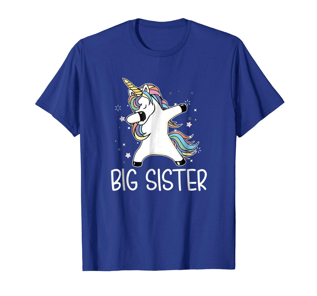 Big Sister 2019 Unicorn Dabbing Funny Birthday Gift T-Shirt