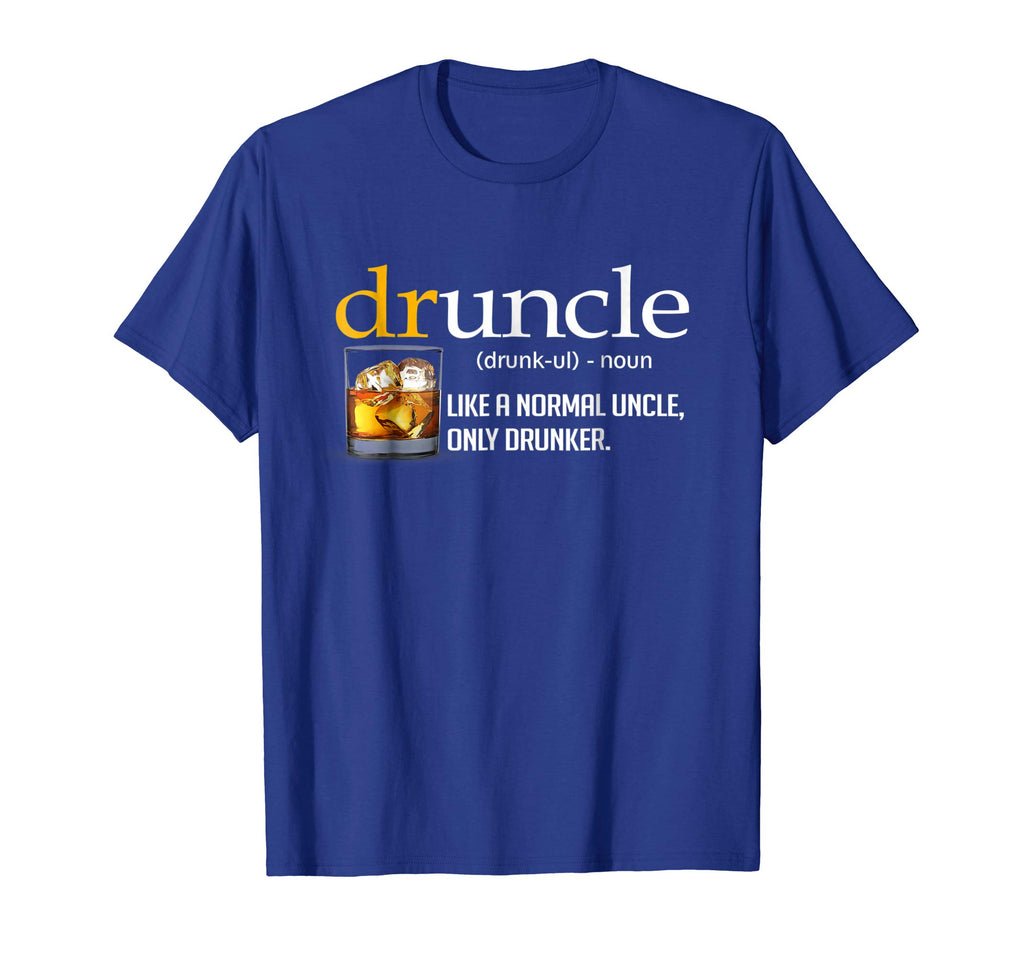 Druncle Funny Drunk Drinking Uncle T-Shirt