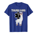 Funny Trauma Llama EMT T-Shirt Medic EMS Gift