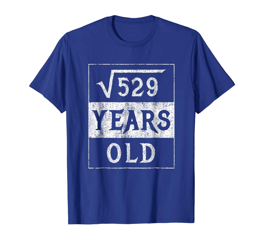 23rd Birthday Gift Square Root 23 Yr Years Old Funny Shirt