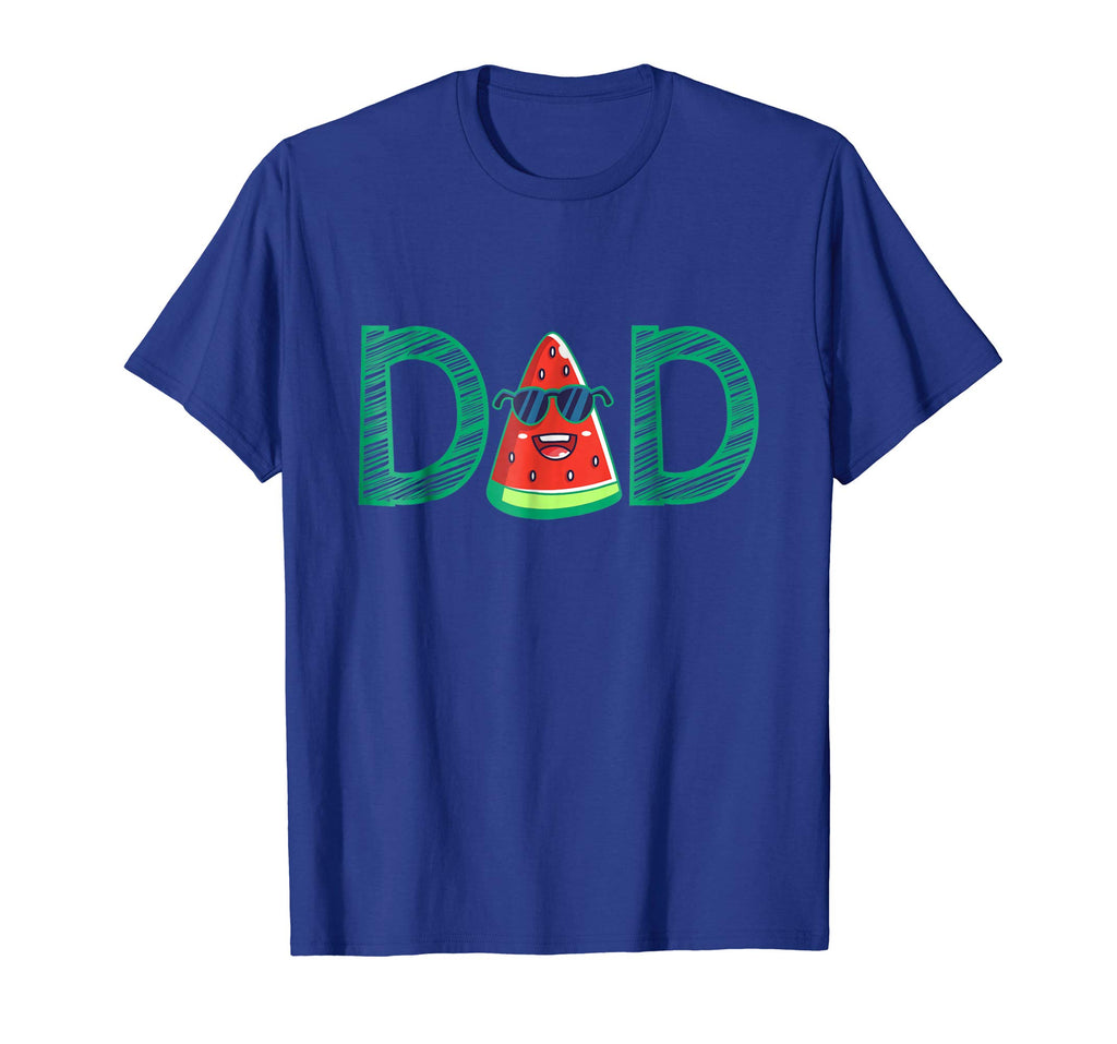 Dad Watermelon T-Shirt - Funny Summer Melon Fruit Cool Tee