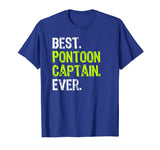 Pontoon Boat Gift Shirt - Captain Funny Boat Lake Shirt Men