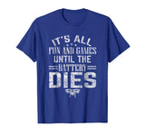 All Fun And Games Until The Battery Dies Funny Drone T-Shirt
