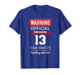 13th Birthday T Shirt Cool and Funny For Girls And Boys