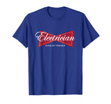 Electrician King of Trades Funny T-Shirt Gift Tee Shirt