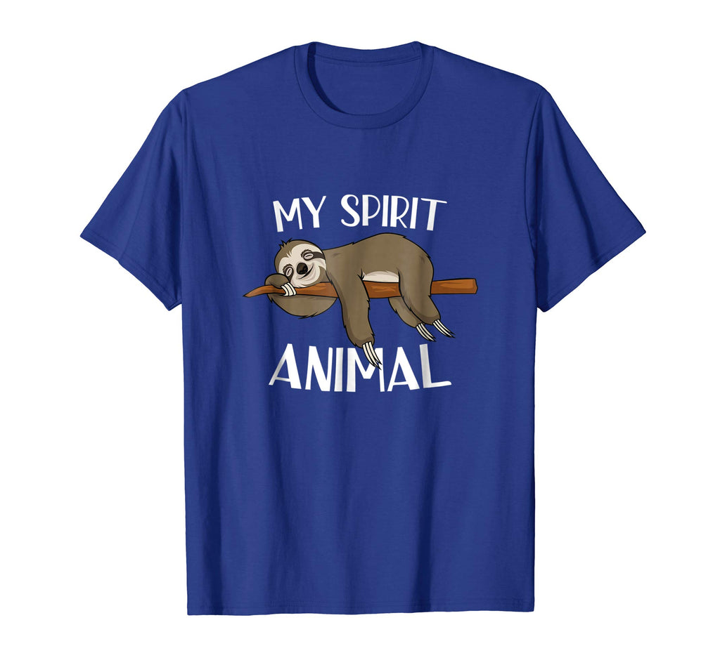 My Spirit Animal Funny Sloth T-shirt Lazy Napping Gift Tee
