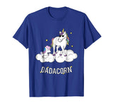 Dadacorn Shirt Funny Unicorn Best Dad Father's Day Gift
