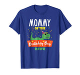 Mommy of the Birthday Boy Shirt Dinosaur Raptor Funny TShirt