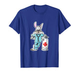 Anesthesia Ether Bunny Funny Easter Medical T-shirt