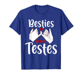 Bestie Before Testes Funny BFF Valentines Day Tshirt Gifts
