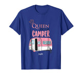 Queen Of The Camper T-Shirt Funny Camping Queen Shirt Gift
