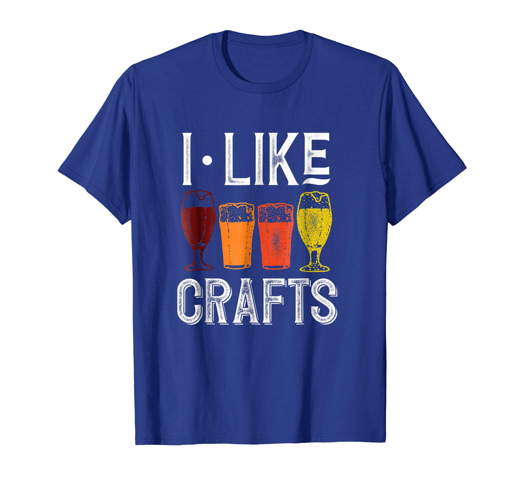I Like Crafts Funny Vintage Brewer Craft Beer Lover Shirt