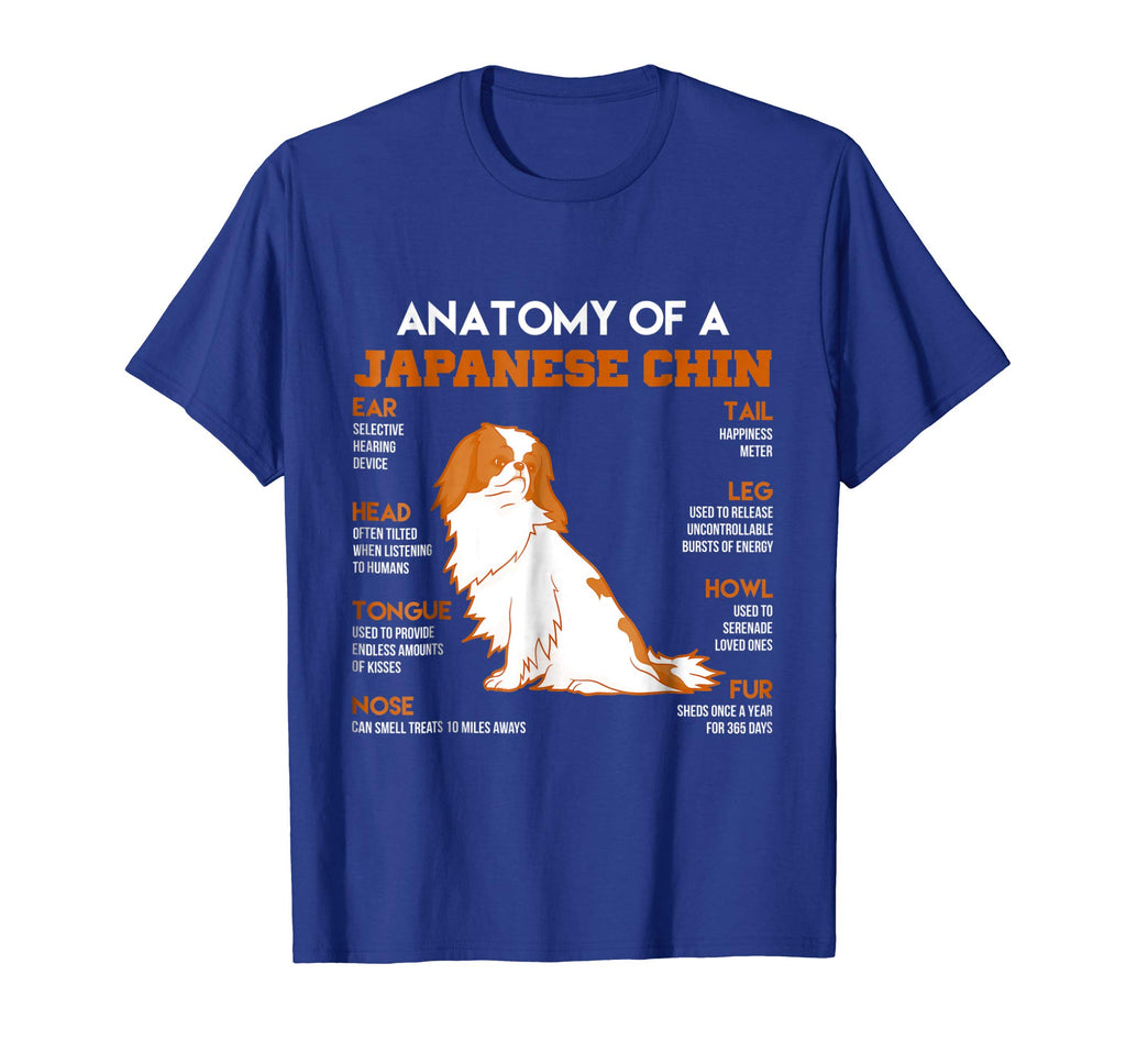 Anatomy Of A Japanese Chin Dogs T Shirt Funny Gift