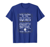 Arise Sir Orc Funny Tabletop RPG Shirt