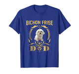 Bichon Frise Dad Funny Shirt - Father's Day Gift Tee