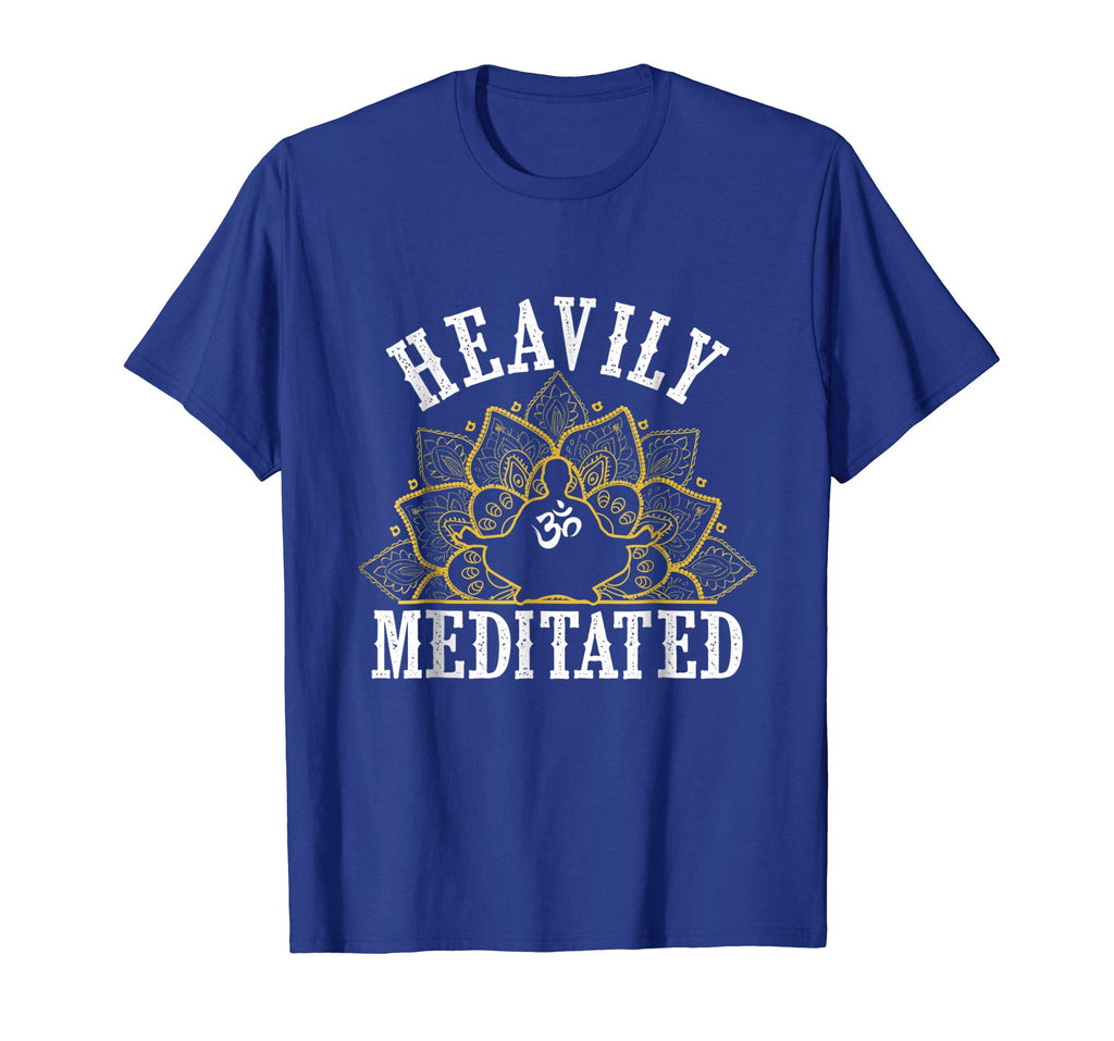 Funny Heavily Meditated Yoga Meditation T-Shirt