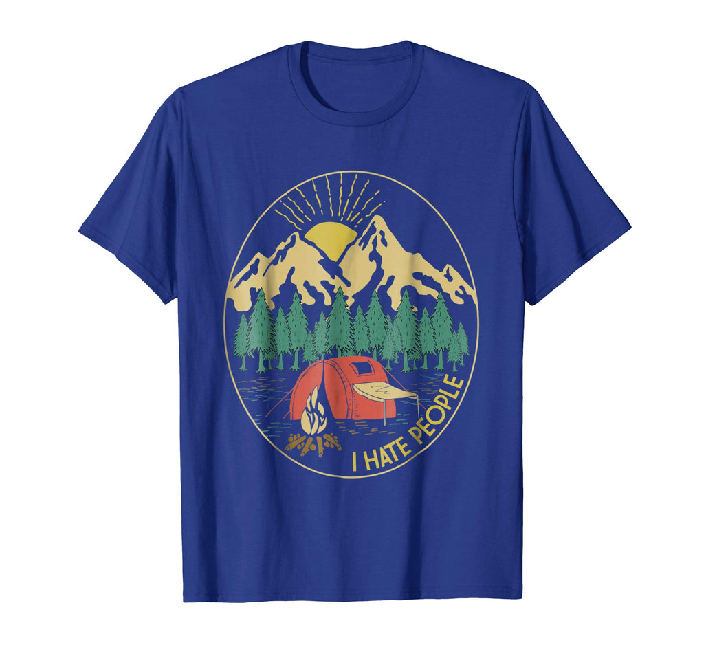 Love Camping I Hate People T-Shirt Funny Camping T-Shirt