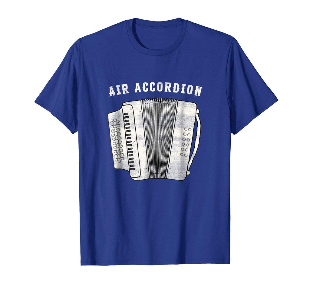 Air Accordion T Shirt - Funny Musician Shirt Squeeze Box Tee