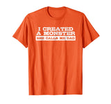 Funny Tshirt Gift for Dad from Daughter First Father's Day