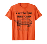Marathon Running Funny T Shirt Tortoise Run Club