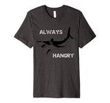Always Hangry Funny Hungry Shark T-Shirt