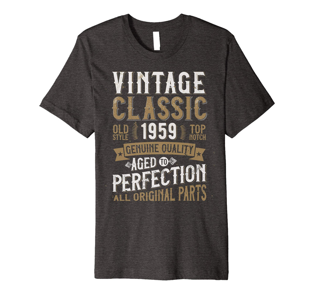 60 years Birthday T-Shirt 1959 Funny Aged Distressed Tshirt