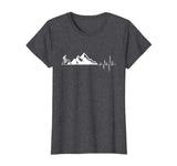 funny t-shirt for Mountain Bike Heartbeat for MTB Bikers
