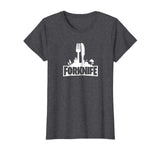 Funny Forknife Video Games Joke Graphic Shirt | Forkknife