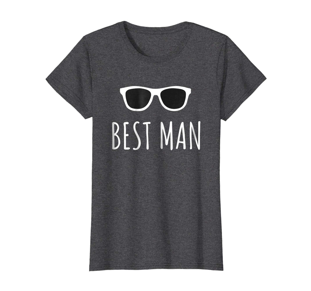 Best Man Funny T Shirt Bachelor Party Groomsmen Wedding Tee