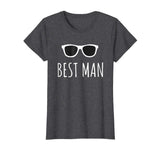 Best Man Funny T Shirt Bachelor Party Groomsmen Wedding Tee