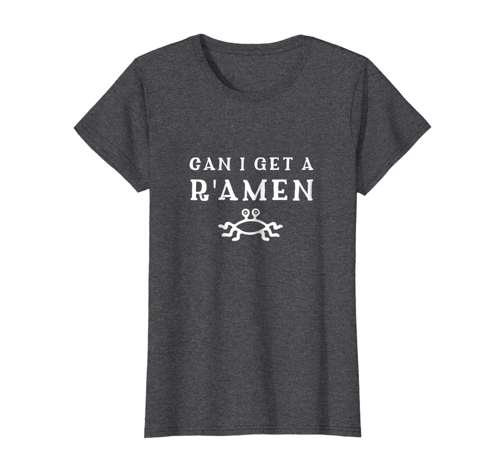 Can I Get A R'amen - Funny FSM T Shirt - WHITE