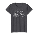 A Man Has No Costume Vintage T-Shirt Funny Halloween Joke