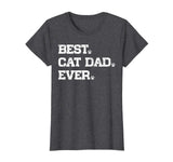 Best Cat Dad Ever Funny Cat Paws Lover Gift T-Shirt