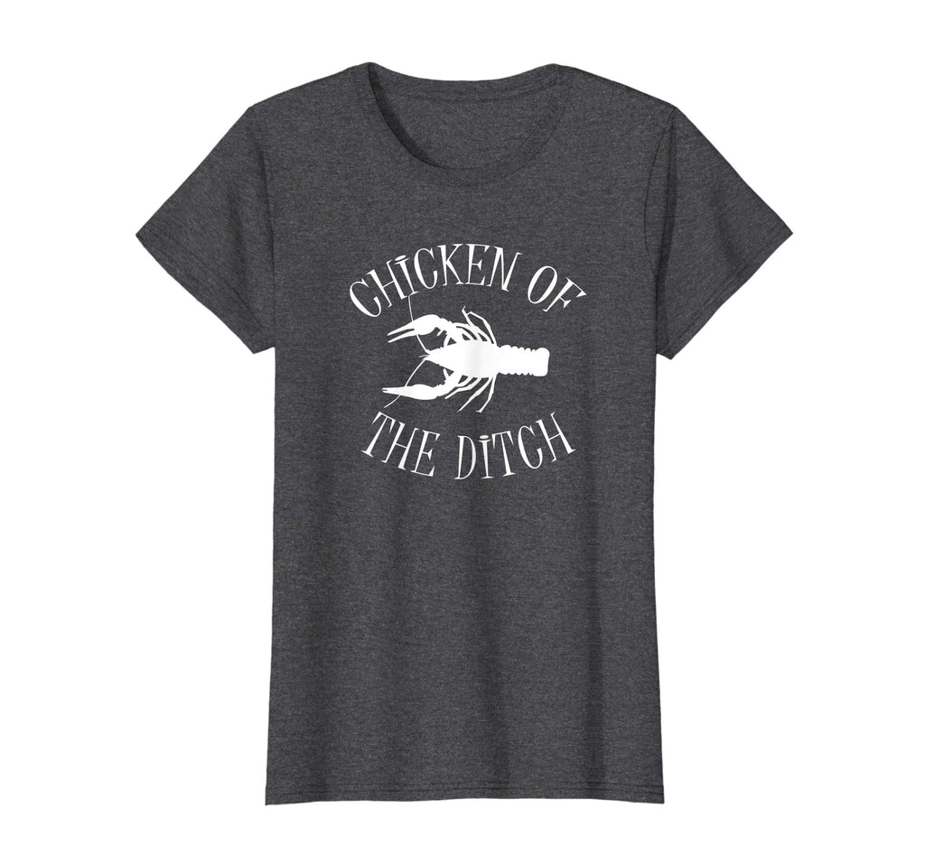 BDAZ Funny Crawfish Chicken Of The Ditch T-Shirt Cajun Gift