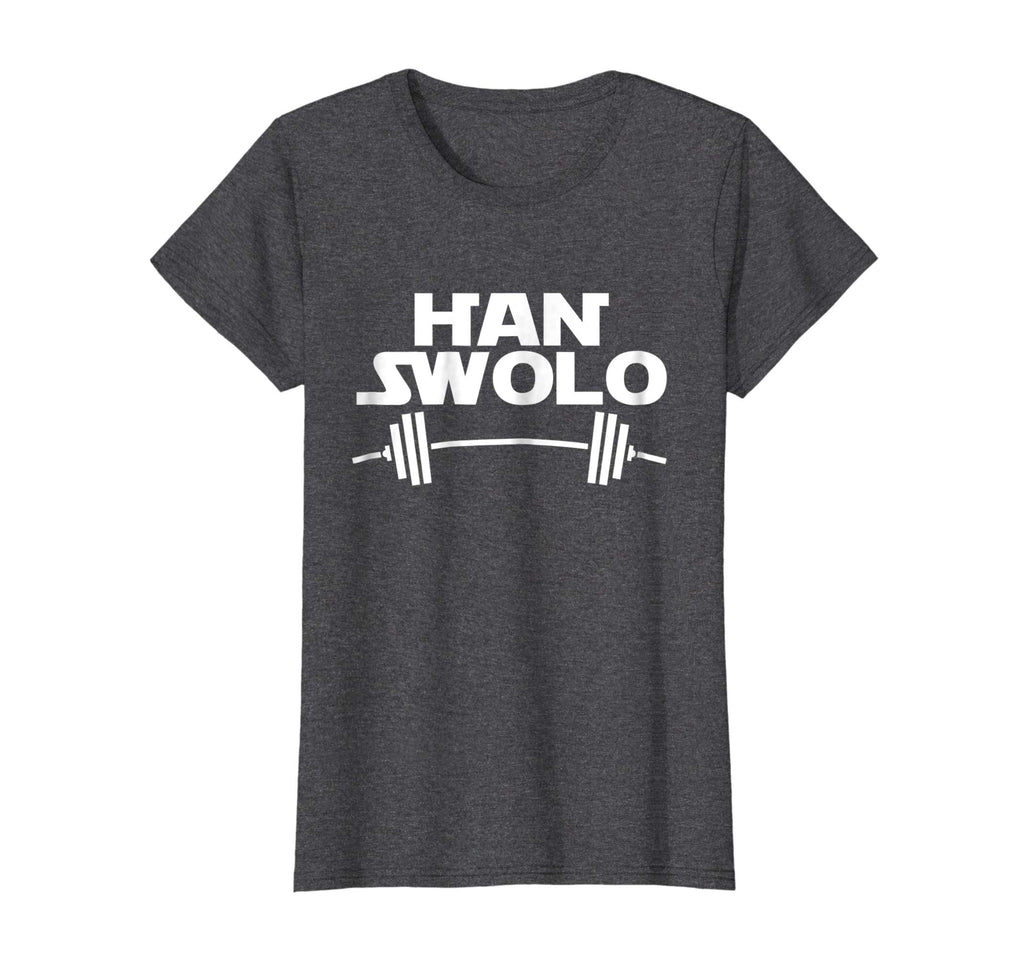 Han Swolo Gym Weightlifting Funny T-shirt