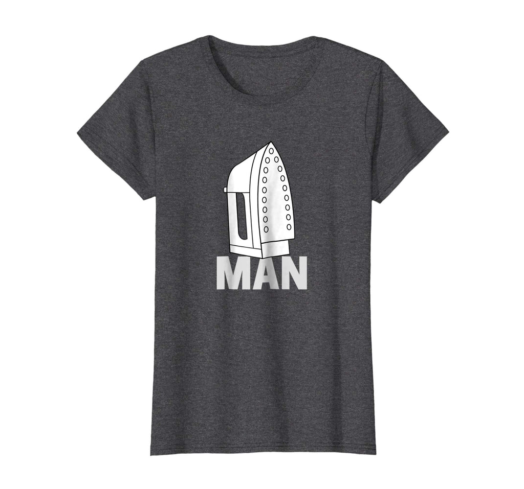 Domestic-Iron Man Funny T Shirt - Novelty Shirts