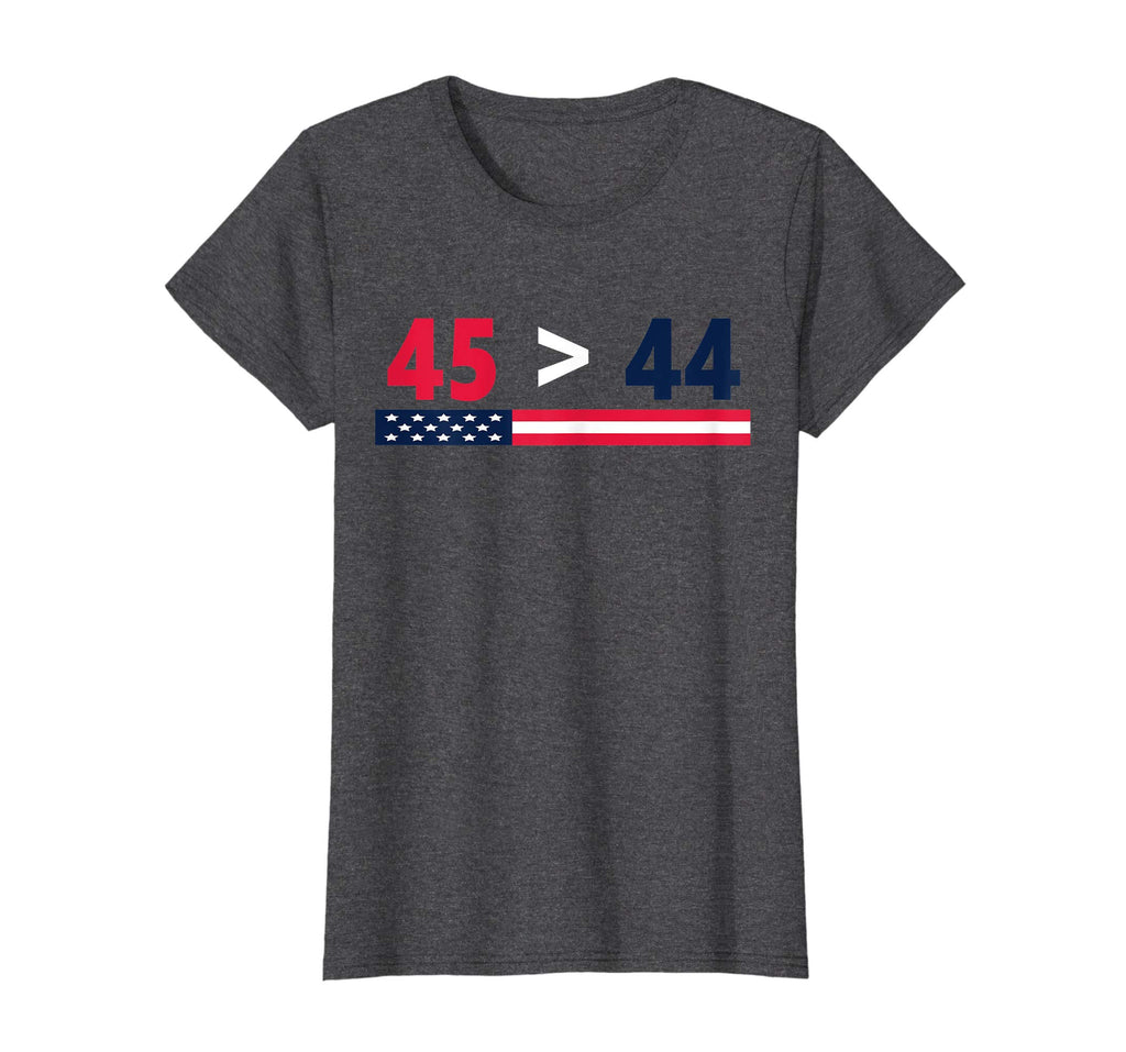 45th President vs 44th President Tshirt Funny Trump T Shirt