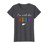 I'm With The Unicorn Cosplay Couple Funny Graphic T Shirt