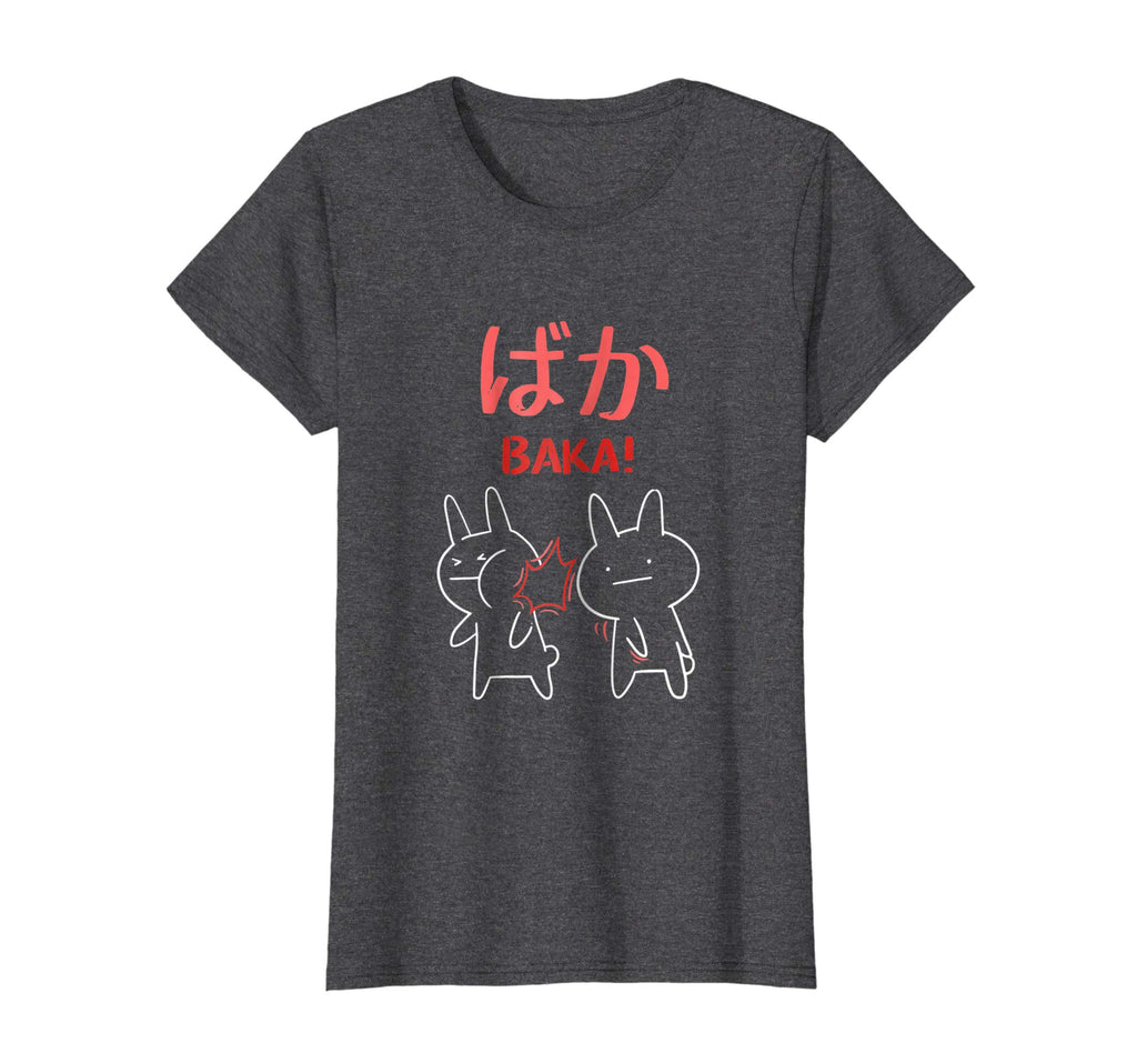 Baka Shirt Funny Anime Manga Rabbit Slap Otaku T-Shirt