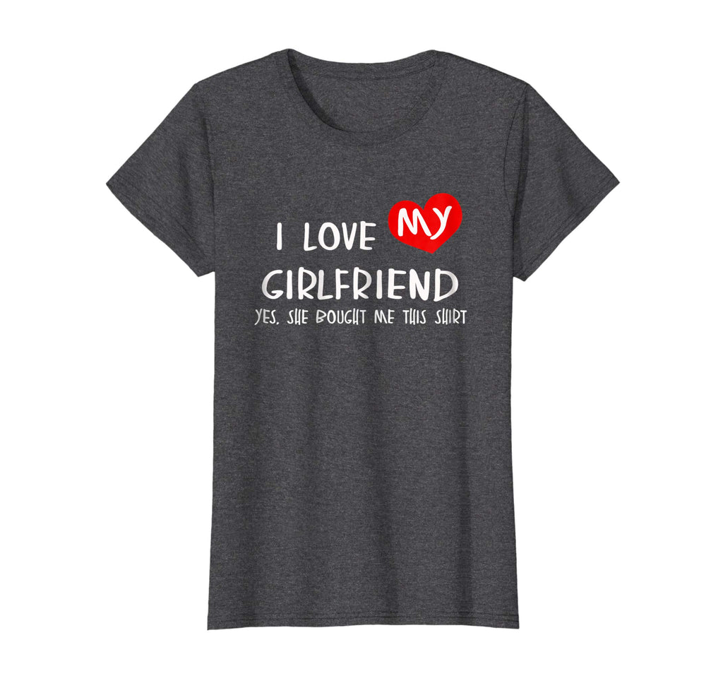 Funny &quot;I Love My Girlfriend&quot; T-Shirt Gift