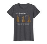 My Butt Hurts Chocolate Bunny Easter Funny Shirt