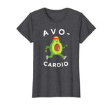 Funny Avocado Cardio T-Shirt, Running Avo Cardio Tee