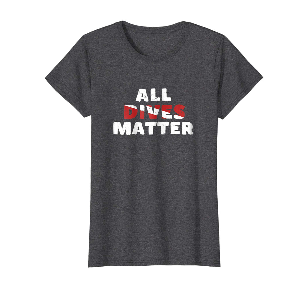 Scuba Diving T Shirt All Dives Matter Funny Diver Flag Shirt