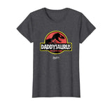 Daddysaurus Funny Daddy Dinosaur Dad Dinosaur Pun T Shirt