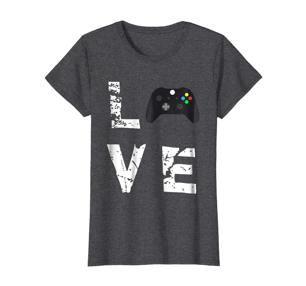Love Video Games Valentine's Day Funny T-Shirt